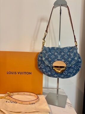 Louis Vuitton remix Sunset  denim bag